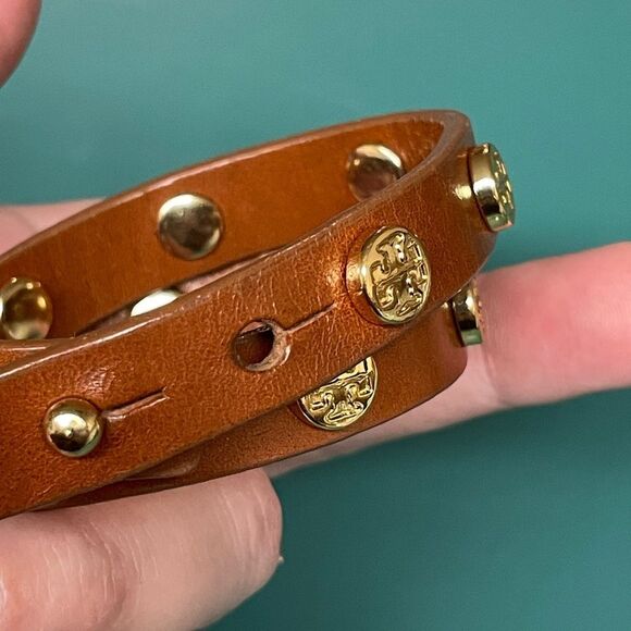 Tory Burch Brown Wrap Bracelet - Picture 9 of 12